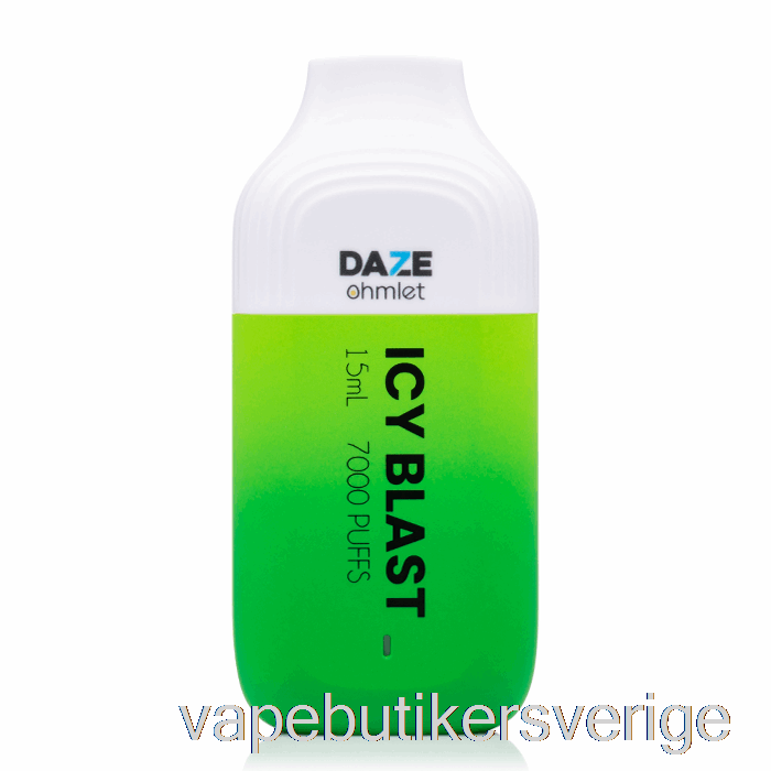Vape Sverige 7 Daze Ohmlet 7000 Disponibel Isig Blast